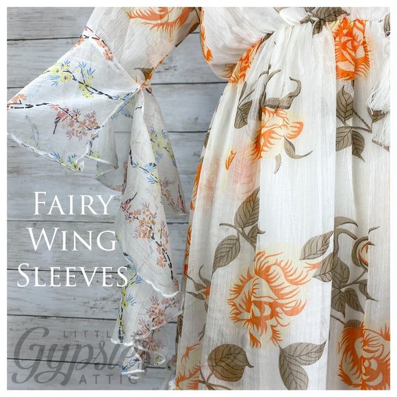 POL Fairy Garden Farmhouse Mini Dress - Picture 5 of 16